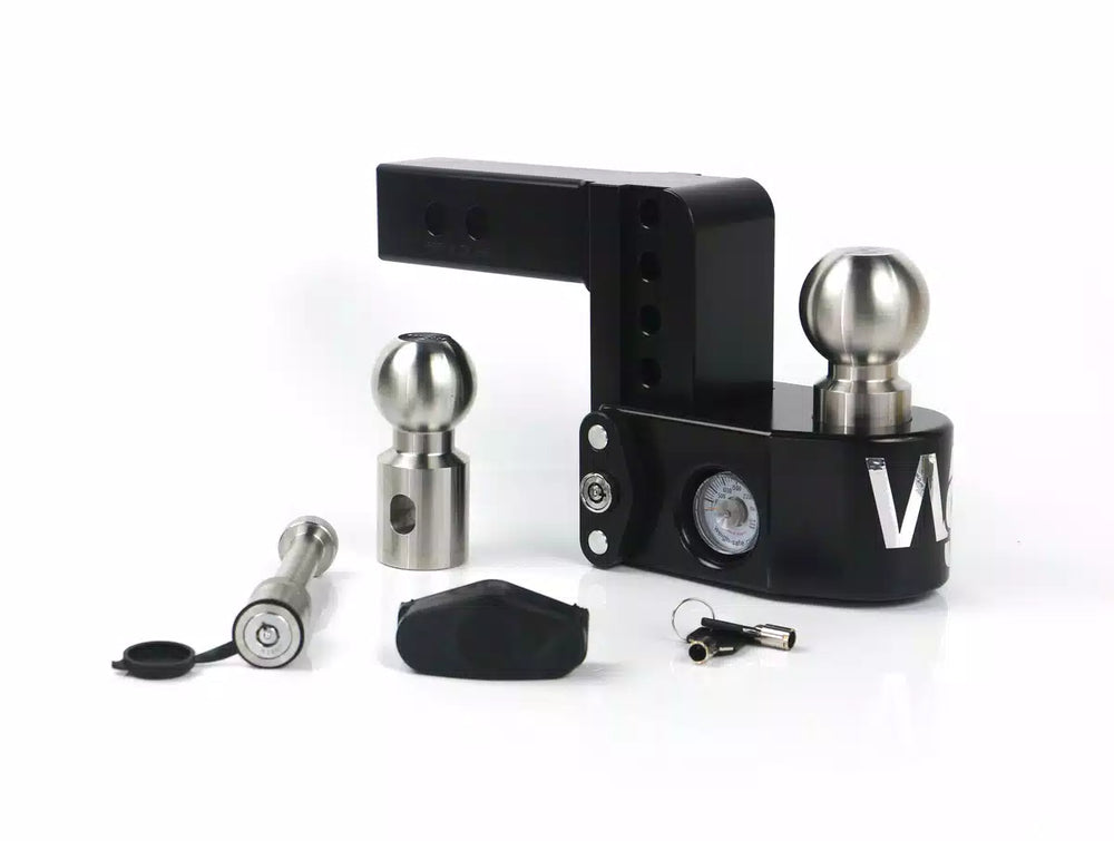 WEIGH SAFE 4IN DROP HITCH W/ 2.5IN SHANK (8K/14.5K GTWR)W/CERAKOTE