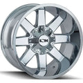 ION 141 20x9 / 8x170 BP / 0mm Offset / 125.2mm Hub Chrome Wheel