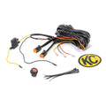 KC HiLiTES SlimLite 6in. LED Light 50w Spot Beam (Pair Pack System) - Black