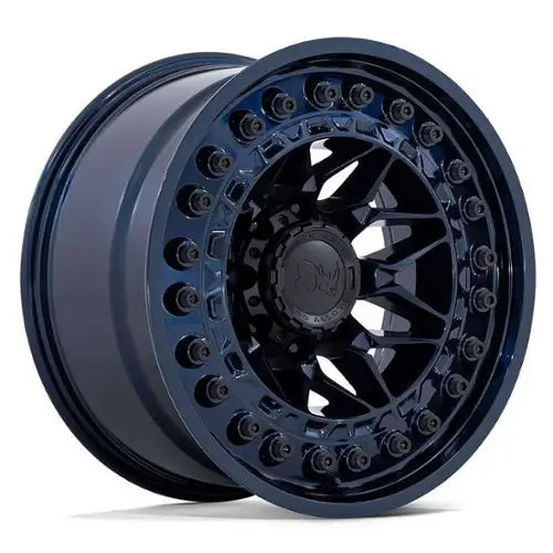 BR008 18X9 8X180 MN-BLUE 0MM