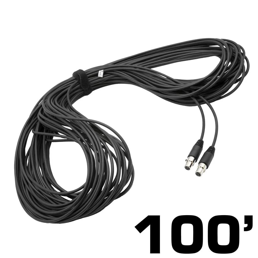 100 FT 3-PIN TO 3-PIN STRAIGHT CORD FOR H85 LINKABLE HEADSETS