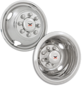 05C FORD F350 DUAL WHEEL 17IN 8LUG 4HH W/AIRMAX DOTLINER SIMULATOR SET (NF23 W/AML1)