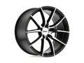 ~(31 lbs. 21X21X11)~ TSW SPRINT 19x9.5 5/114.3 ET20 CB76.1 GLOSS BLACK W/MIRROR CUT FACE