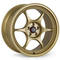 Enkei PF06 18x7.5in 5x112 BP 48mm Offset 75mm Bore Gold Wheel