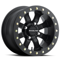 Raceline 451B Ryno TR Trailer 16x6in / 6X5.5 BP / 0mm Offset / 4.25mm Bore - Satin Black