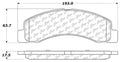 Centric OE Grade Front & Rear Brake Kit (4 Wheel)