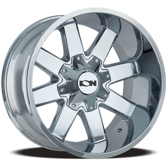 Cast Aluminum Wheels 141 CH 20x9 Chrome 5 On 150/5 On 139.7 Bolt Pattern 18 Offset ION Wheels
