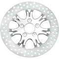 Performance Machine Disc/Carr 11.5 Galaxy Rr Left - Chrome