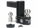 STEEL WEIGH SAFE 8IN DROP 2.5IN SHANK WITH PINTLE AND NO TOW BALLS. INCLUDES WS0