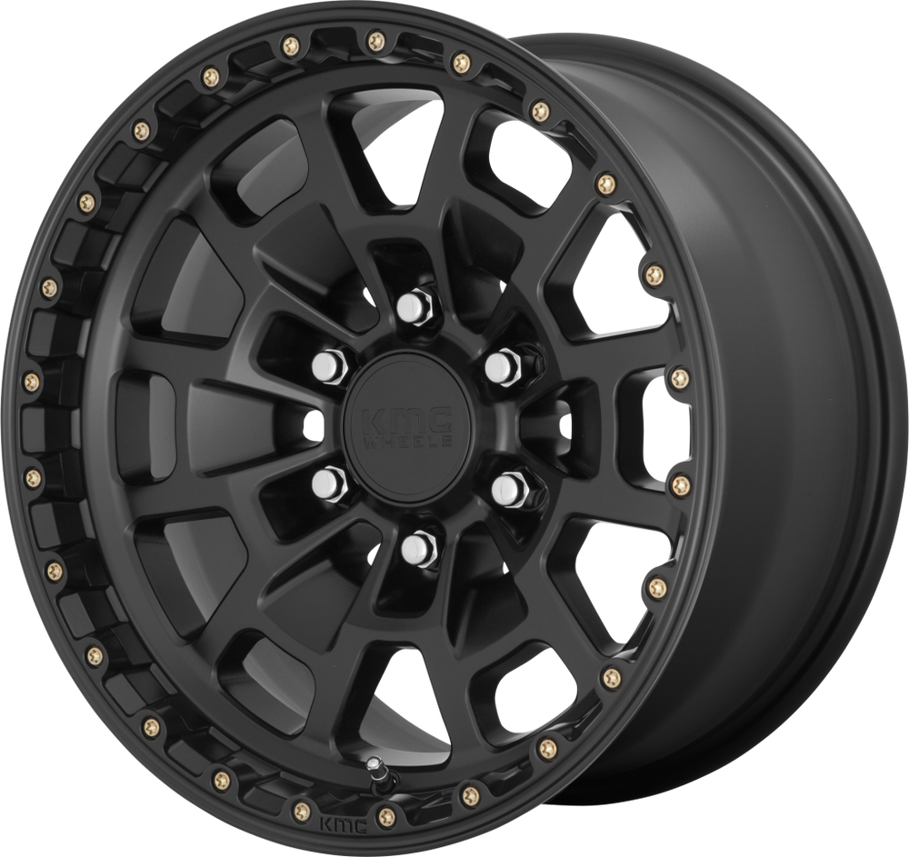 SUMMIT 17X8.5 6X135.00 SATIN BLACK