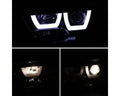 PROJECTOR HEADLIGHTS CHROME HOUSING