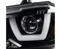 PROJECTOR HEADLIGHTS CHROME HOUSING
