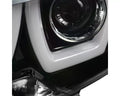 PROJECTOR HEADLIGHTS CHROME HOUSING