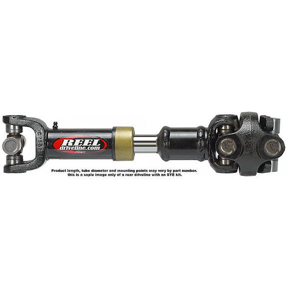 ~(22 lbs. 52X8X8)~ Jeep CJ7 81-86 1310 Heavy Duty Rear Driveshaft for 4 Cylinder T-170 Transmissions Reel Driveline