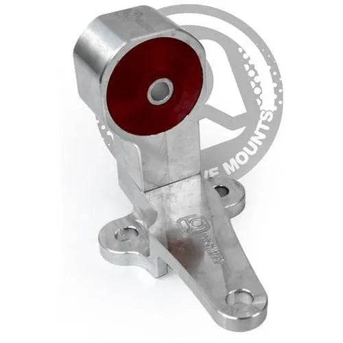 88-91 Civic/CRX Polished Aluminum Conversion Right Hand Engine Mount B Series Cable/Manual /Auto Up to 250HP 60A Red Innovative Mounts