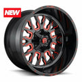 D612 17X9 5X4.5/5.0 GL-BLK-RTTC -12