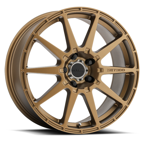 Method MR501 RALLY 17x8 +42mm Offset 5x4.5 67.1mm CB Method Bronze Wheel