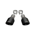 Corsa 2011-2021 Jeep Grand Cherokee Single 2.5in Inlet / 4.5in Outlet Black PVD Pro-Series Tip Kit