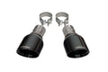 Corsa 2011-2021 Jeep Grand Cherokee Single 2.5in Inlet / 4.5in Outlet Black PVD Pro-Series Tip Kit