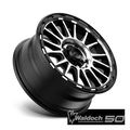 KM542 16X7 5X4.5 S-BLK MACH 30MM