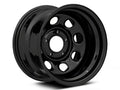 Raceline RT81 Rock 8 15x7in / 5x114.3 BP / -6mm Offset / 83.82mm Bore - Gloss Black Beadlock Wheel