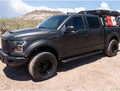 Raptor side steps close-up