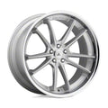 DELTA 22X10.5 5X120.00 BRUSHED SILV