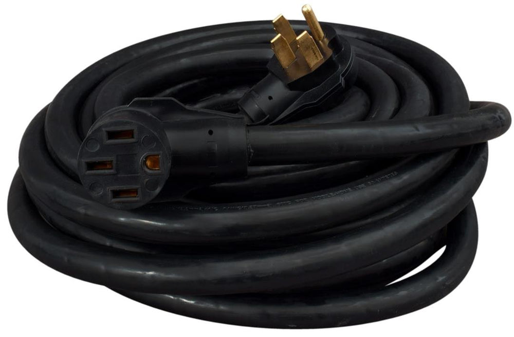 50A 50' EXT CORD, BLACK, BULK