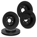 R1 Concepts Brake Rotor- D/S - Black Fits Toyota Highlander