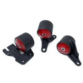 90-91 Integra 92-93 Integra GSR Polished Aluminum Replacement Engine Block Mount B Series 500 HP 95A Red Innovative Mounts