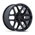 PR223 22X9 6X5.5 G-BLK MILL 28MM