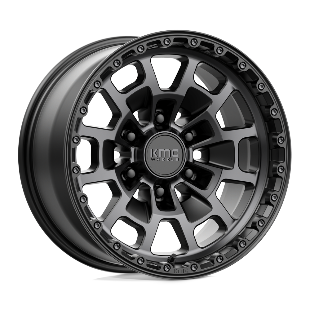 SUMMIT 17X8.5 6X139.70 SATIN BLACK