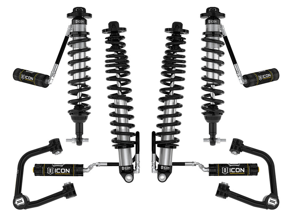 2021-2023 Ford Bronco Non-Sasquatch 3-4 Inch Lift Stage 4 Suspension System Tubular Icon Vehicle Dynamics