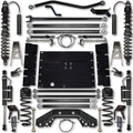 9706 WRANGLER TJ FRT/RR 3.5IN X FACTOR X2 FLAT BELLY COIL OVER LONG ARM W/5IN STRETCH
