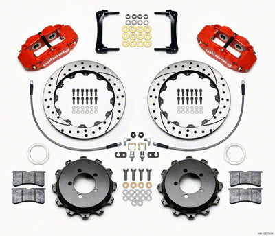 Wilwood red auto part