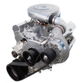 Carbureted Small Block Chevrolet Supercharging System w/V-1 H/D T-Trim Satin