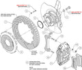 Wilwood auto part close-up