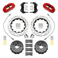Wilwood 18-21 Jeep Wrangler Narrow Superlite 4R Rear Brake Kit Slotted 13.50in Rotor w/Lines - Black