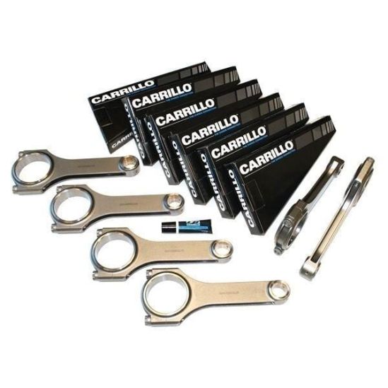Carrillo Honda NSX C30A 152mm PRO-H Beam 3/8 Carr Connecting Rods 23mm Wrist Pin152mm - Set Of 6