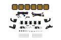 Diode Dynamics - SS5 6-Pod CrossLink Mounting Kit for Prinsu/Sherpa Roof Racks, Pro Yellow Driving
