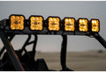 Diode Dynamics 20-Present Polaris RZR SS5 Pro CrossLink Roof - Yellow Combo Lightbar Kit