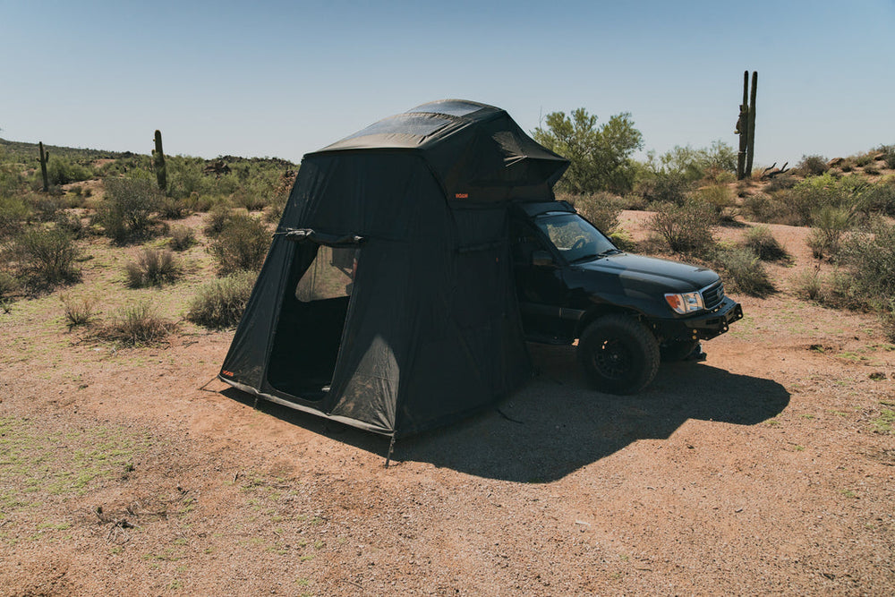 VAGABOND 2.0 STANDARD ROOFTOP TENT SAND
