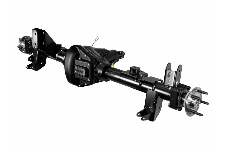 CURRIE LP60 REAR AXLE - JL SPORT SAHARA - 68 WIDE SEMI-FLOAT 40-SPLINE - 5X5 PATTERN - ARB 4.56 GEAR SATIN BLACK