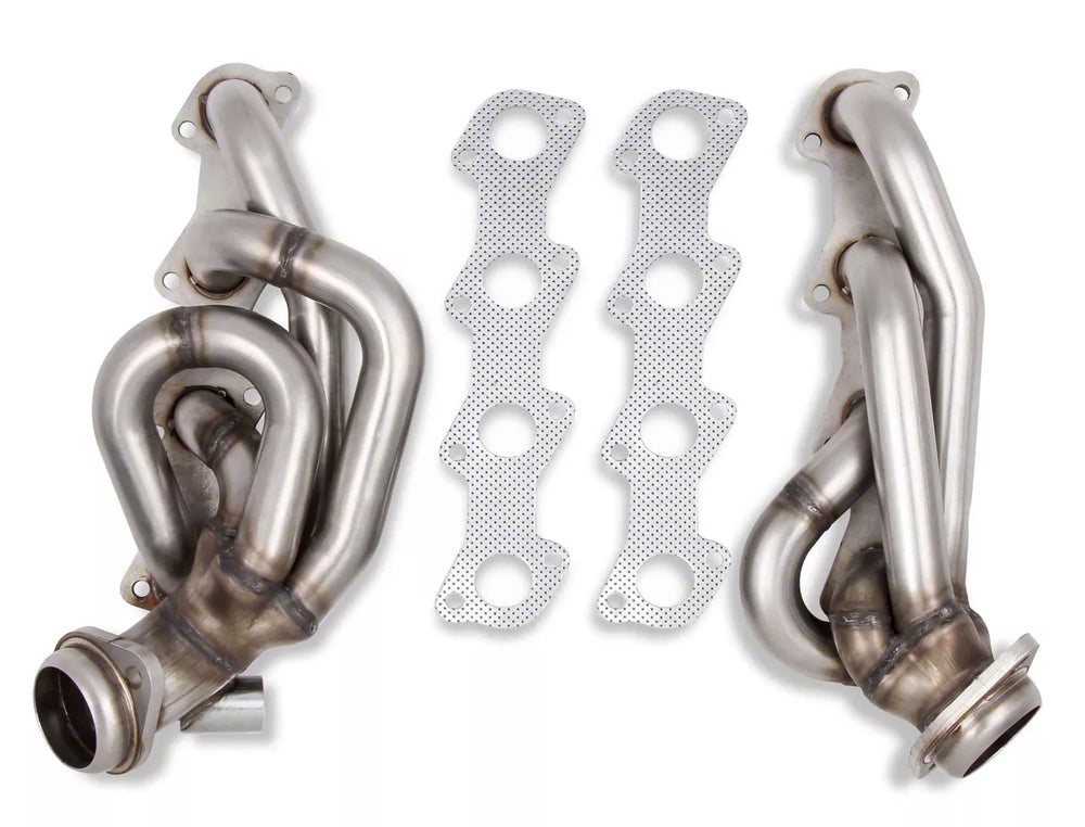 Shorty Headers Natural Finish 2004-2008 Ford F-150 4.6L V8 1-5/8 Inch Shorty Headers Natural. Carb Eo# D-115-28 FlowTech