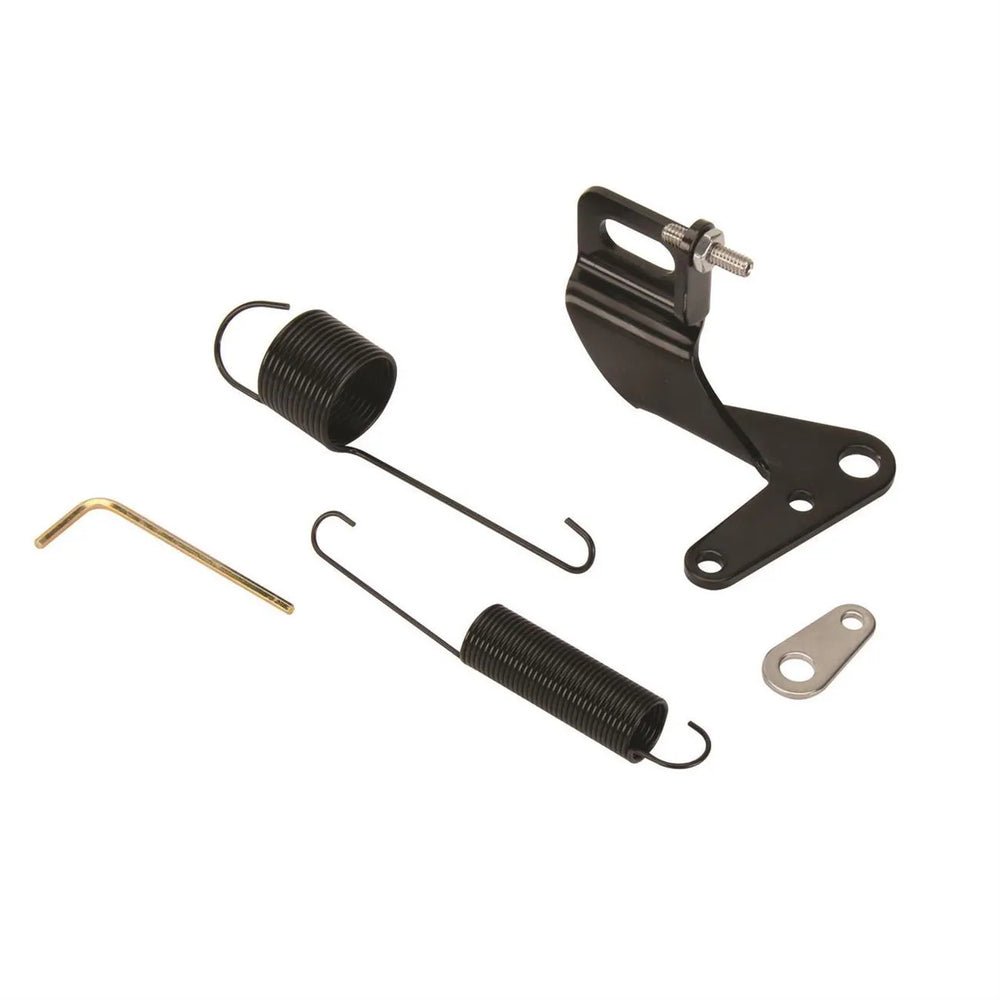 STAINLESS STEEL THROTTLE CABLE BRACKET AND SPRINGS