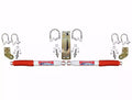 7000 Dual Steering Stabilizer Kit With White Cylinders and Red Boots 2005-2023 Ford F250/F350 Super Duty Skyjacker