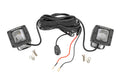~(3.5 lbs. 8X8X6)~ 2-inch Square LED SAE Fog Lights - (Pair)