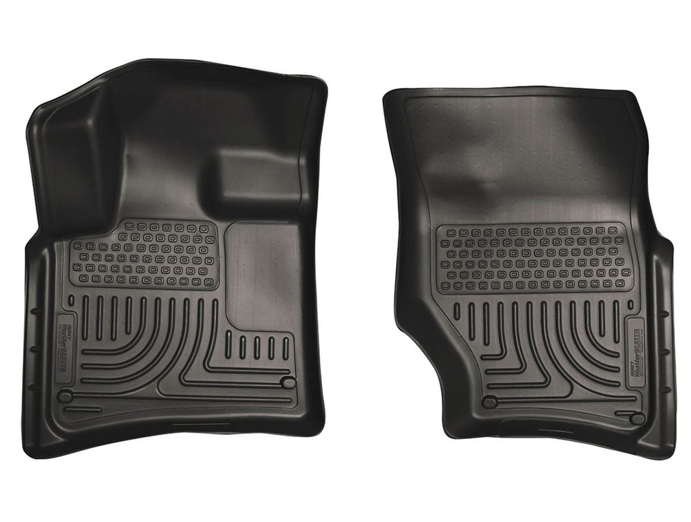 0715 AUDI Q7 WEATHERBEATER FRONT FLOOR LINER BLACK