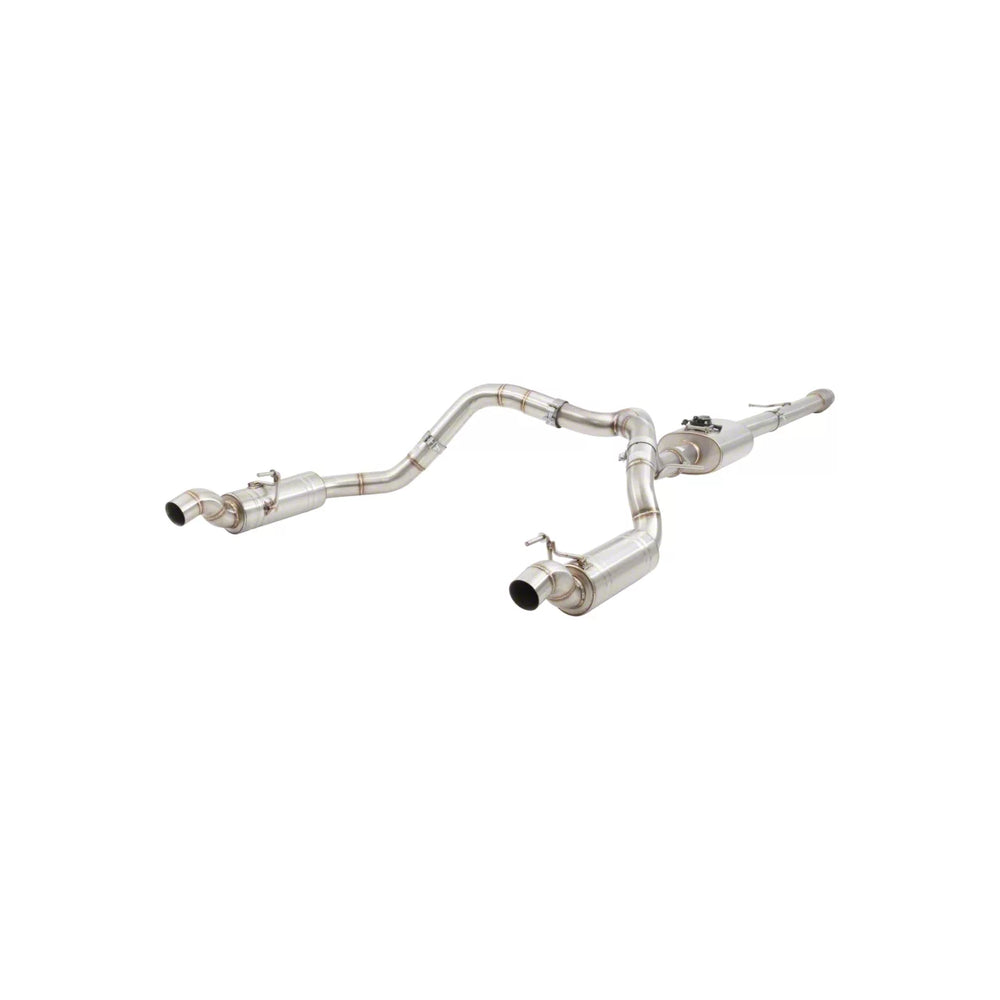Xforce silver cat-back exhaust