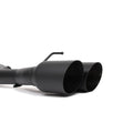 BLOX Racing 2022+ WRX Muffler Delete / Axle Back Single Wall 4in - Matte Black Tips
